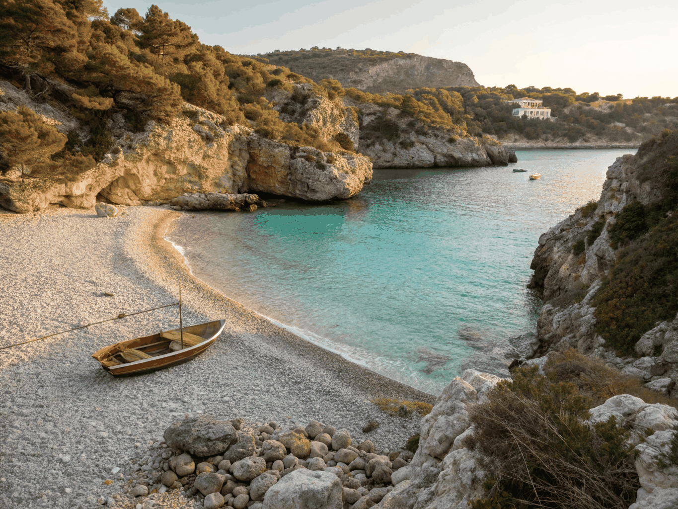 Abgeschiedene Bucht bei Kornati